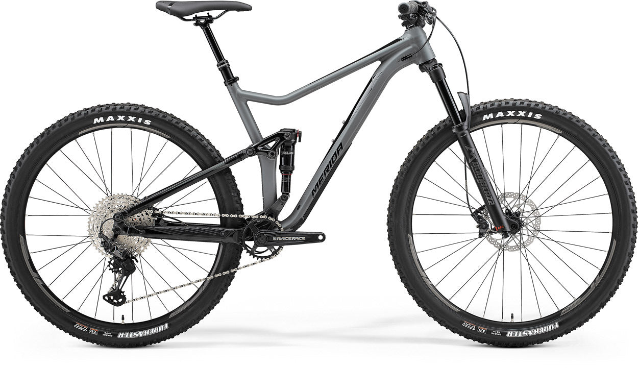 Merida One Twenty 600 - Dual Suspension Mountain Bike [Size: S] [Colour: Matt Grey/Glossy Black]