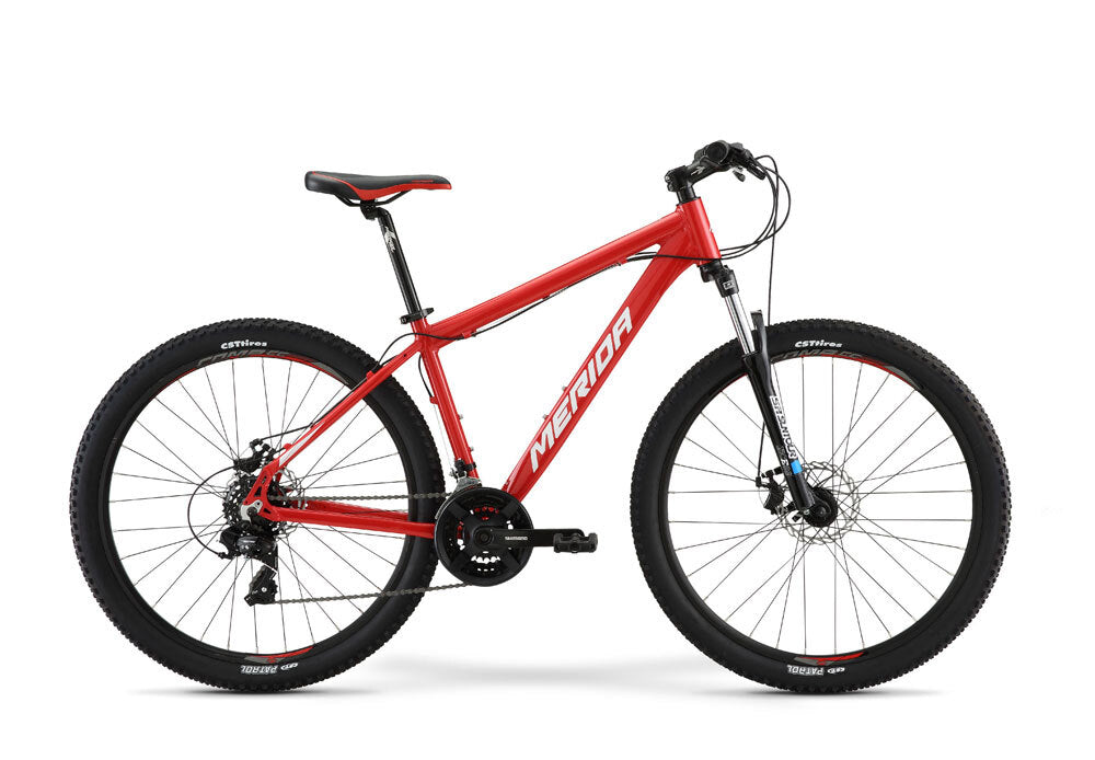 2021 Merida Big Seven 10-MD Mountain Bike [Size: Medium] [Colour: Race Red/White]