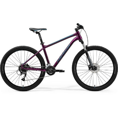 2021 Merida Big Seven 60 2x Extra Small - Purple (Teal/Blue)