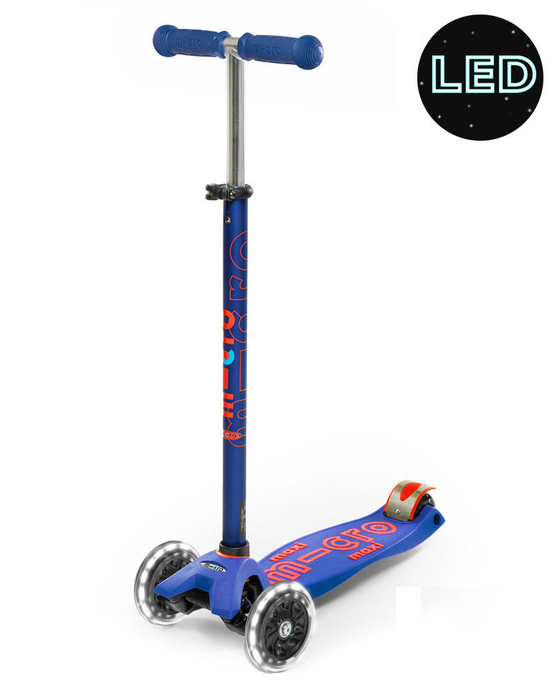 Maxi Micro Deluxe Scooter [Colour: LED Blue]
