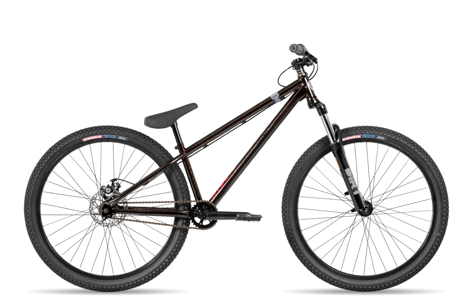 Norco Ryde 26 Dirt Jump Mountain Bike [Size: M (26")] [Colour: Splatter Red/Black]