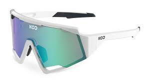 #colour_white silver/green mirror lense