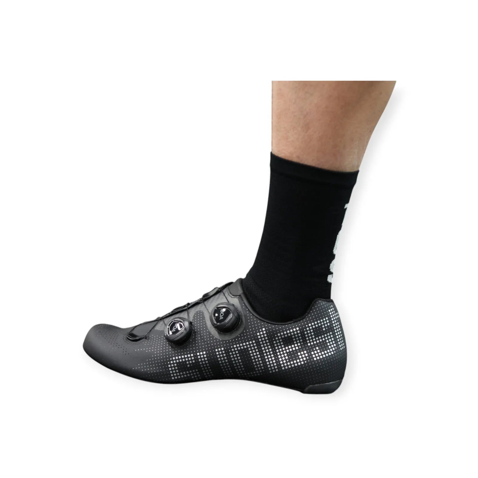 The Odd Spoke Shop Socks - DeFeet Aireator [Size: M] [Colour: Black]