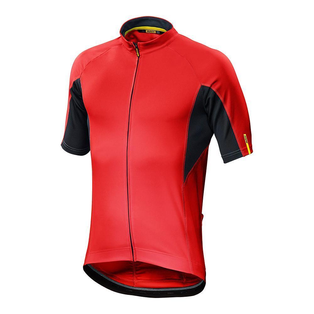 Mavic Aksium Short Sleeve Cycling MTB Jersey [Size: M] [Colour: Black/Red]