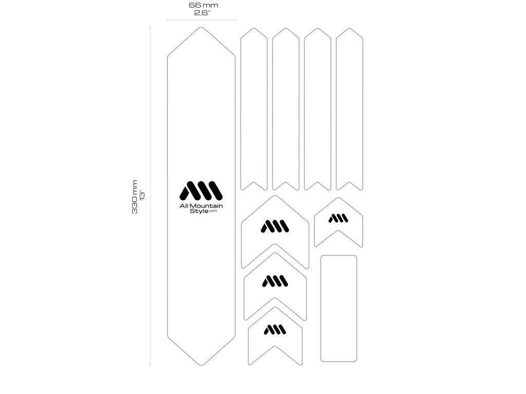 All Mountain Style Honeycomb Frame Guard XL
