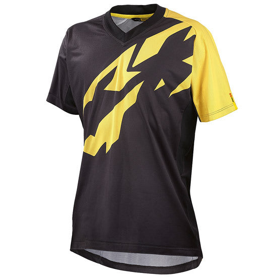 Mavic Crossmax Pro Short Sleeve MTB Jersey [Colour: Black/Yellow] [Size: S]