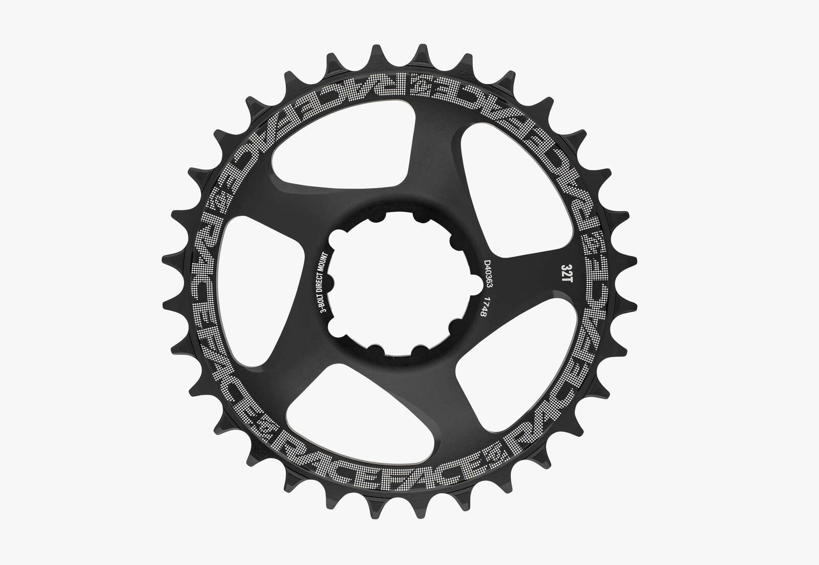 Race Face Narrow Wide 3 Bolt Direct Mount Chainring [Colour: Black] [Size: 30T]