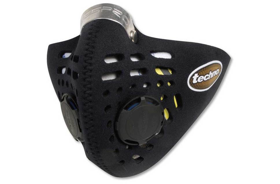 Respro Techno Gold Anti-Pollution Mask w Combination Filter [Size: Large]