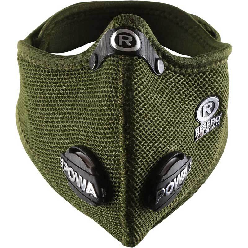 Respro Ultralight Masks [Colour: Green] [Size: Extra Large]