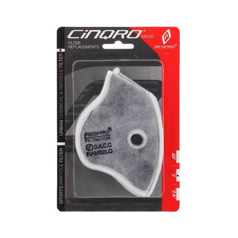 Respro Urban Cinqro Filter Twin Pack [Size: Extra Large]