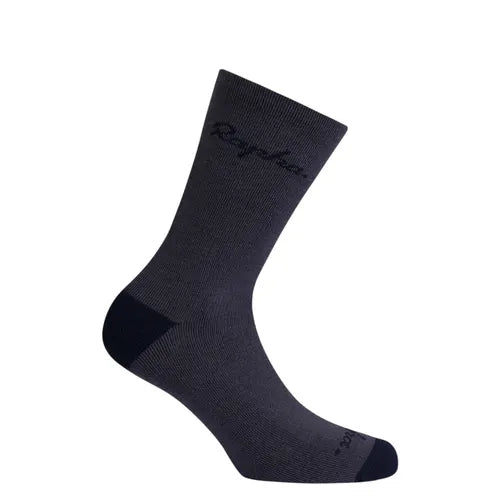 Rapha Merino Socks - Regular - L / Black/Dark Navy