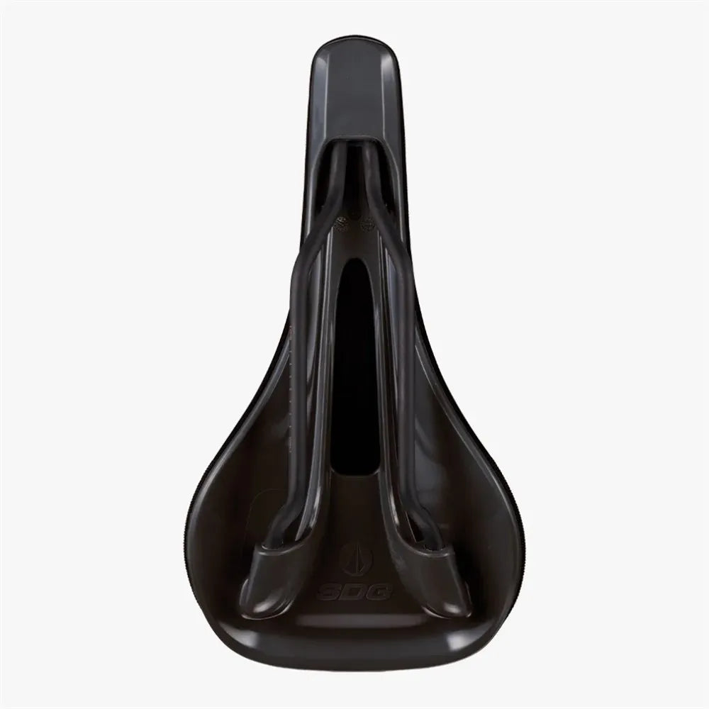 SDG Bel-Air 3.0 Saddle w Alloy Rails - Black/Black (260mm x 140mm) - 280g