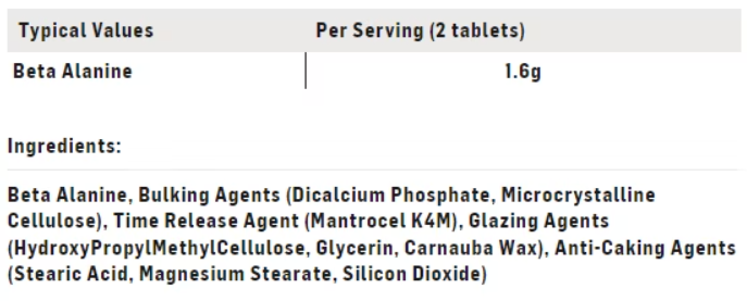Science In Sport (SIS) Beta-Alanine Tablets -1.6g per Serve