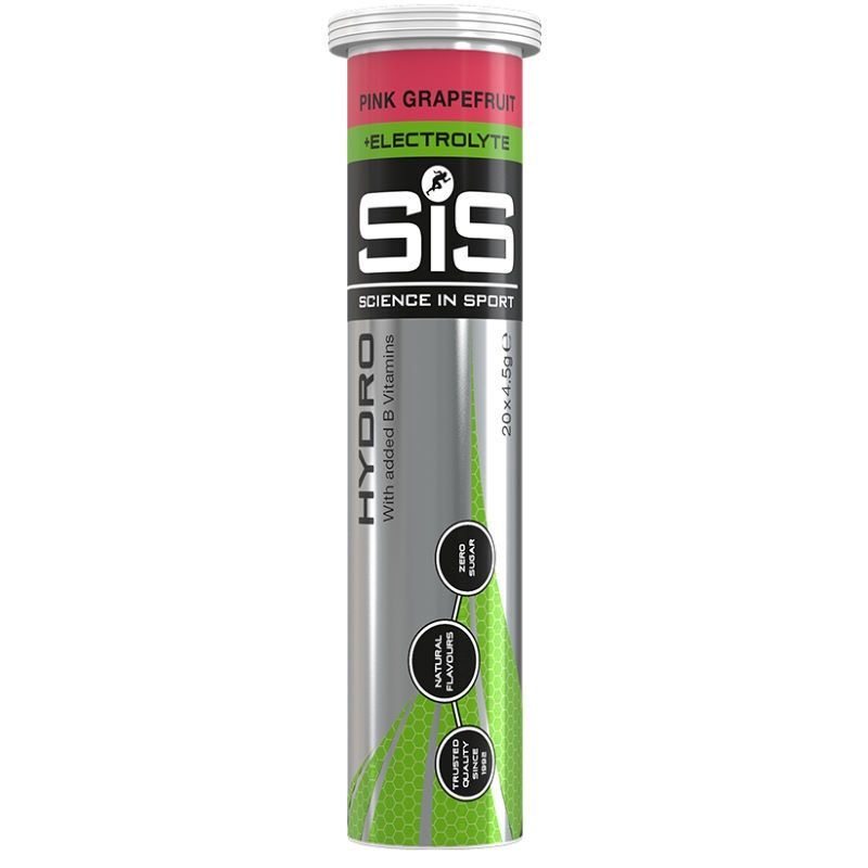 Science In Sport (SIS) GO Hydro + Electrolytes [Flavour: Grapefruit] - 20 Tablets