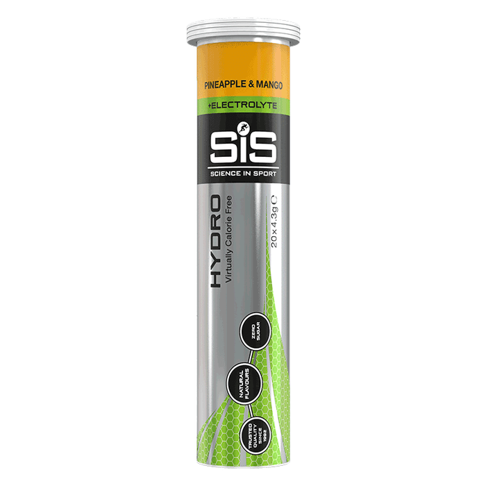 Science In Sport (SIS) GO Hydro + Electrolytes - 20 Tablets - [Flavour: Pineapple Mango]