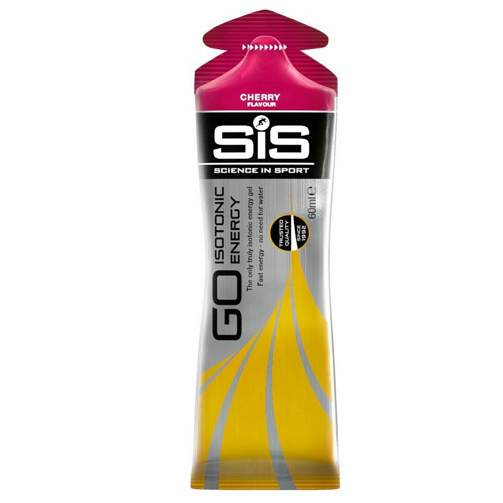 Science In Sport (SIS) GO Isotonic Energy Gel - [Size: Single Gel (60ml)] [Flavour: Cherry]