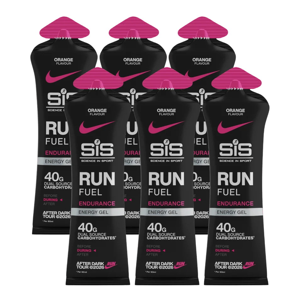 Nike Endurance Orange 60ml Gel 6 Pack
