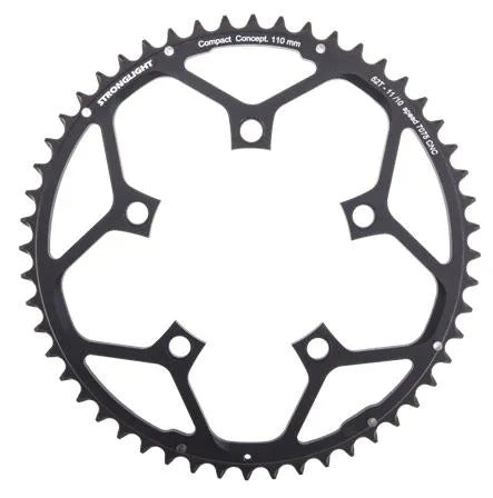 Stronglight Road Chainring 52T 110mm BCD 5 Hole for 10/11 Spd