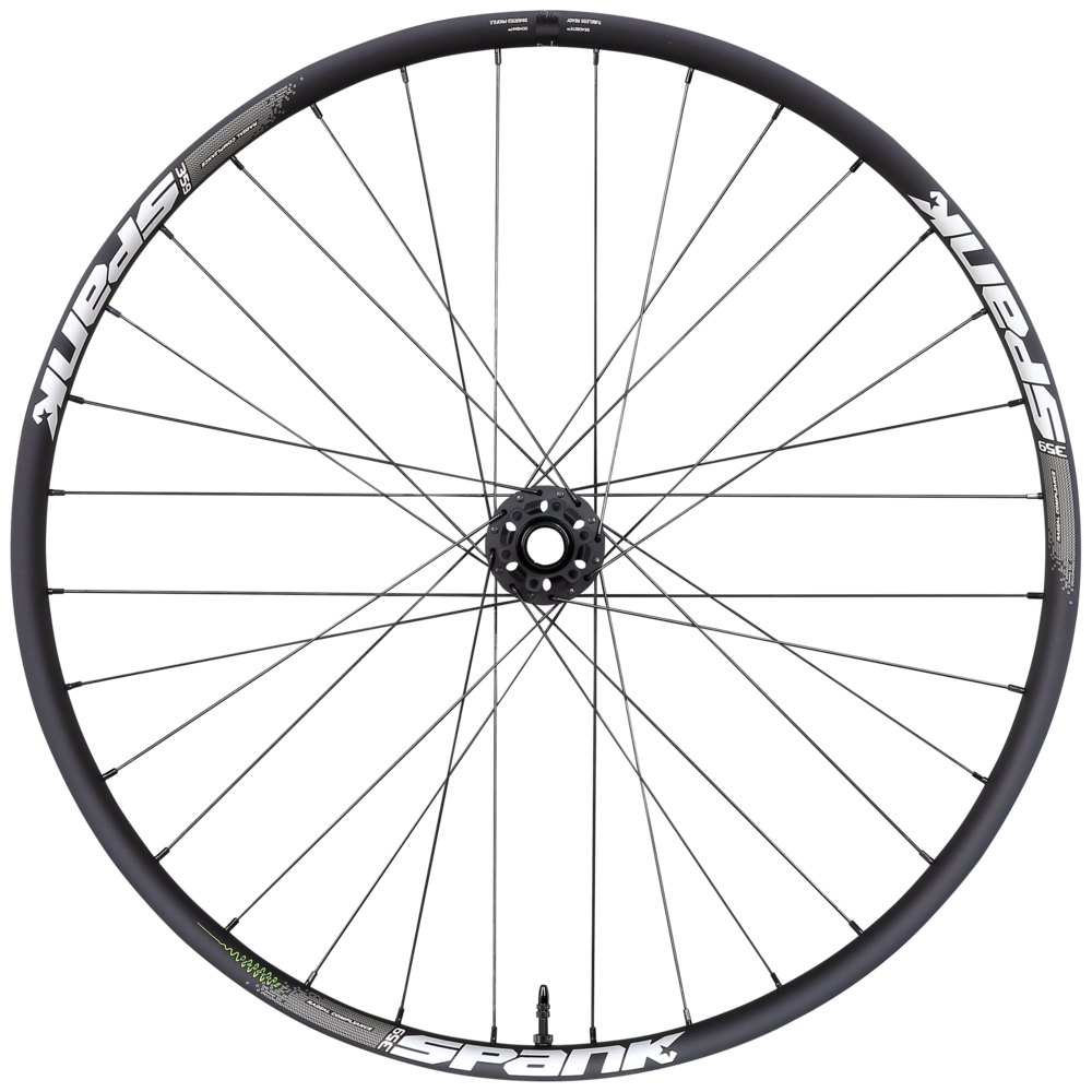 Spank 359 Vibrocore Front Wheel 27.5in 32H Black
