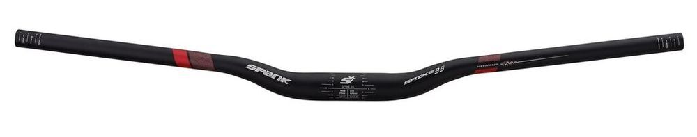 Spank Spike 35 Vibrocore Bar Rise:25mm Black/Red