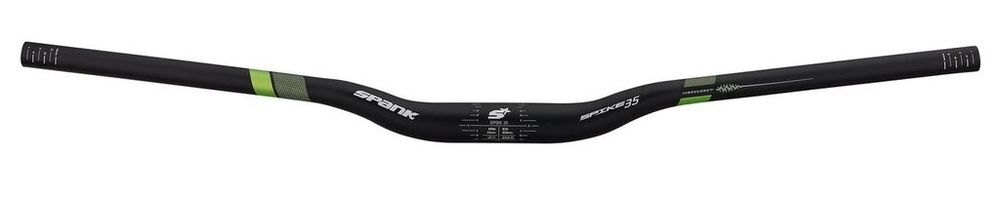 Spank Spike 35 Vibrocore Bar Rise:25mm Black/Green