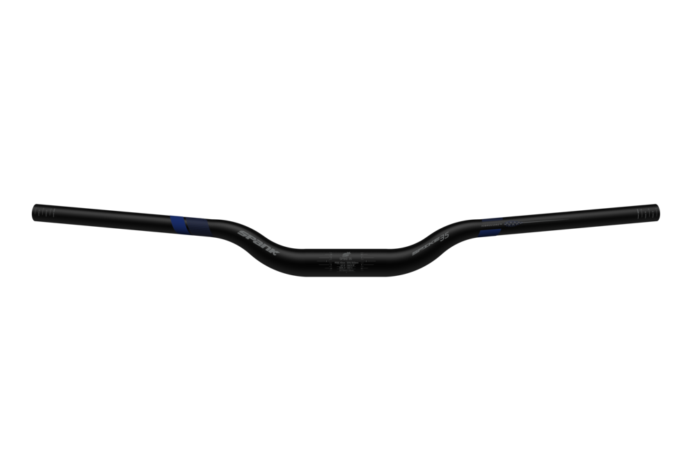 Spank Spike 35 Vibrocore Bar Rise:40mm Black/Blue
