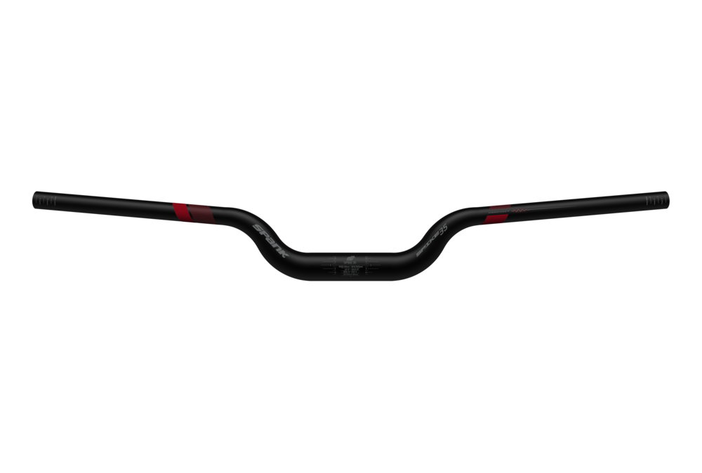 Spank Spike 35 Vibrocore Bar Rise:60mm Black/Red