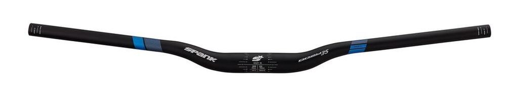 Spank Oozy 35 Bar Rise:25mm Black/Blue