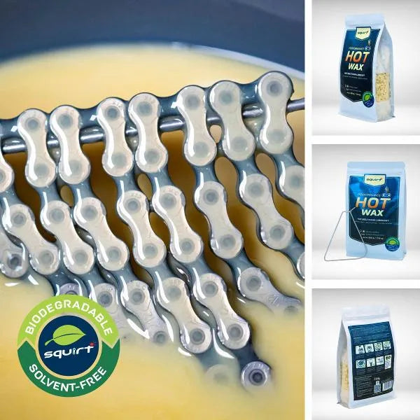 Squirt Performance Hot Wax – PFAS-Free Biodegradable Chain Wax
