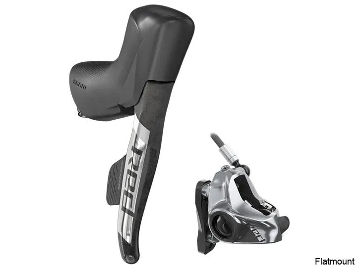 23-CD-S6 SRAM Red eTap AXS 2x12 Speed HRD Flat Mount 6-Bolt Upgrade Road Kit (Shifters/Calipers/Rotors/FD+RD/Battery/Charger)