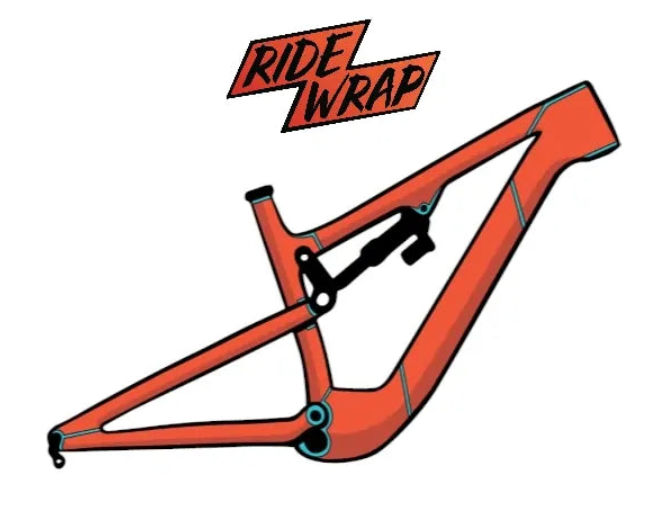 Ridewrap Tailored Protection Frame Kit - Santa Cruz Blur 2027 Large - Matte