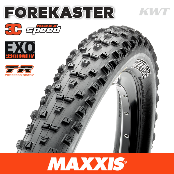 Maxxis Forekaster Tyre 3C MaxxSpeed EXO TR [Size: 27.5 x 2.60] [Colour: Black] 