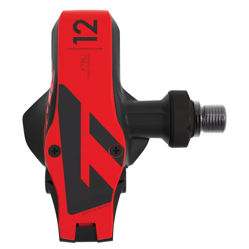 Time XPRO 12 Black/Red Carbon Road Pedals