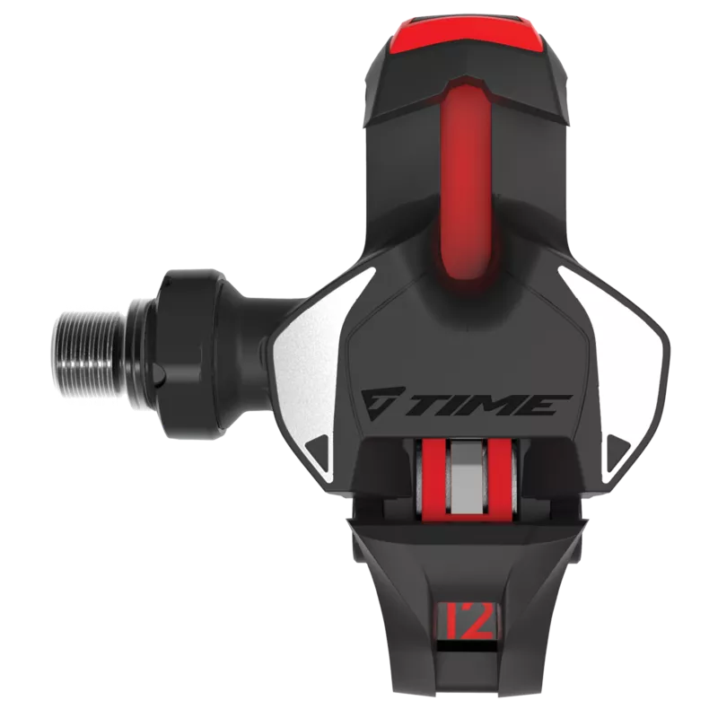 Time XPRO 12 Black/Red Carbon Road Pedals