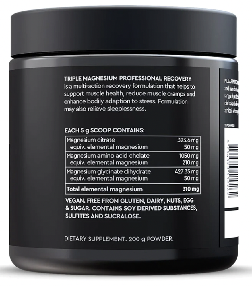 Pillar Performance Triple Magnesium Recovery Powder