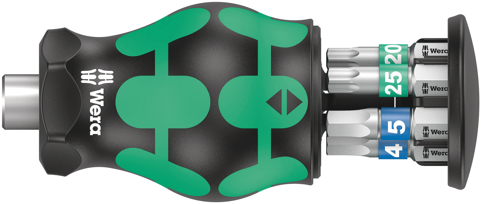 Wera Kraftform Kompakt Stubby Magazine 3 Bitholding screwdriver with magazine