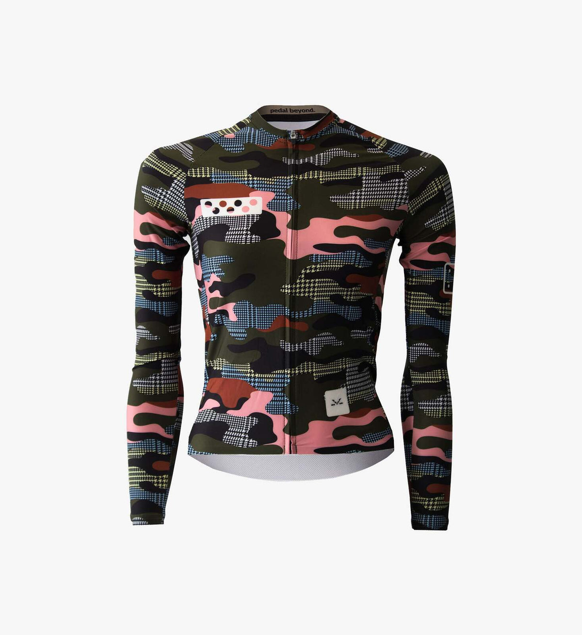 Pedla HoundsCAMO Womens Luxe LS Jersey [Colour: Olive Invert] [Size: 2XS] 