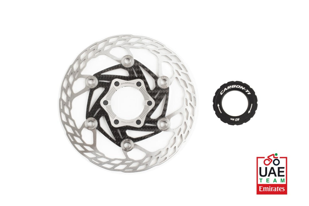 Carbon-Ti X-Rotor SteelCarbon 3 Center Lock