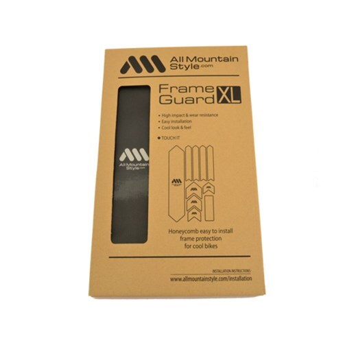 All Mountain Style Honeycomb Frame Guard XL - Black Silver