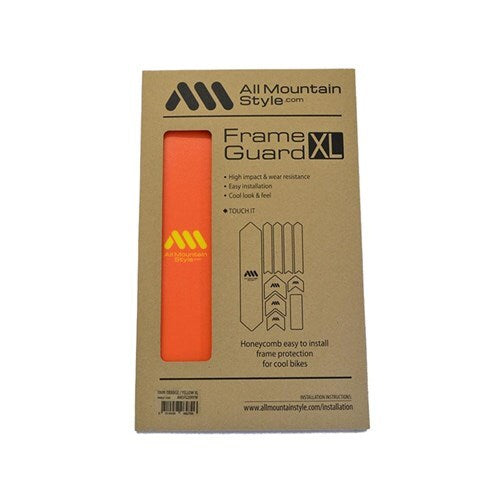 All Mountain Style Honeycomb Frame Guard XL - Orange Yellow