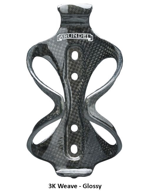 Arundel Mandible Carbon Bottle Cage Gloss 3K