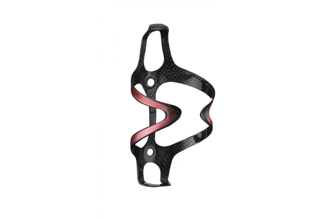 Ciclovation Premium Carbon Bottle Cage, Brilliant Red, one cage #colour_brilliant red - single cage