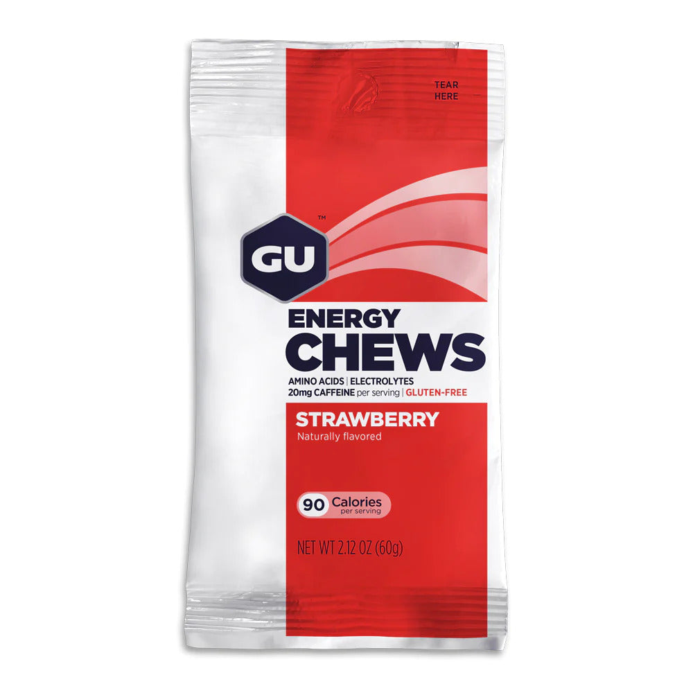 GU Energy Chews Strawberry