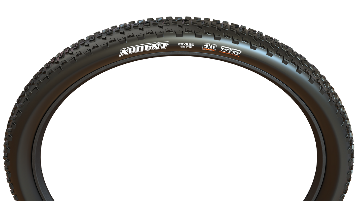 Maxxis Ardent tyre – side profile
