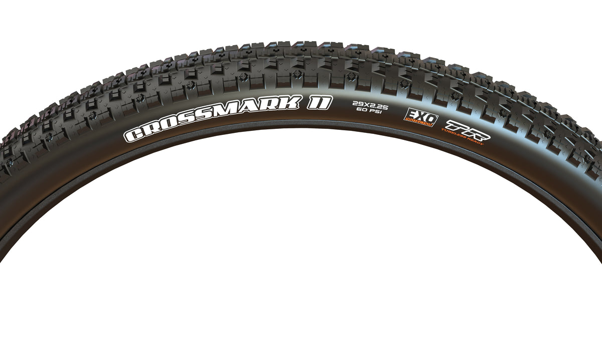 Maxxis Crossmark II tyre – side profile