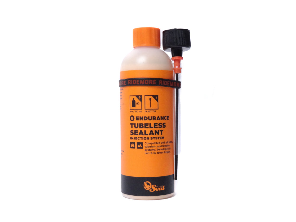 Orange Seal Endurance Tubeless Sealant – 237ml (8oz) with injector