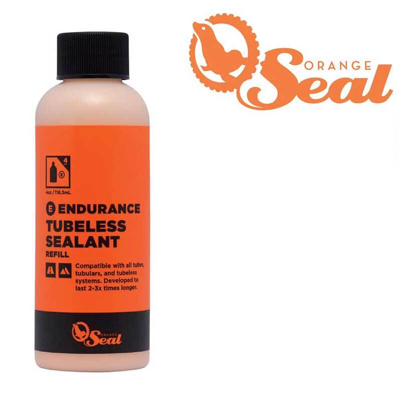 Orange Seal Endurance Tubeless Sealant – 118ml (4oz) refill bottle