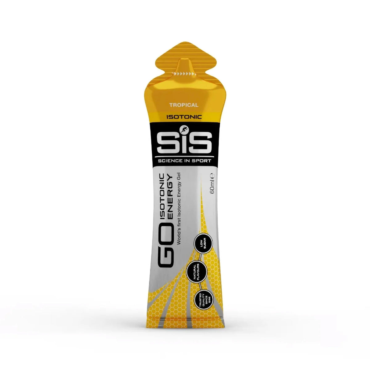 SiS GO Isotonic Energy Gel Tropical 60ml — single sachet