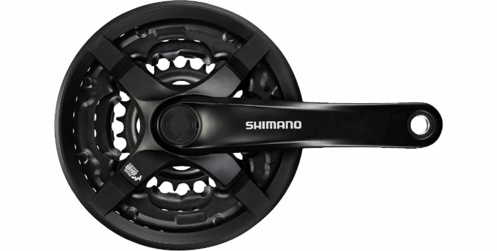Shimano FC-TY501 Front Crankset 175mm 42-34-24 BLACK