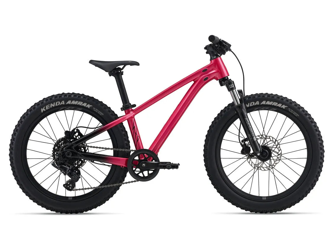 2026 Liv STP 20 FS Girls Mountain Bike Hot Pink